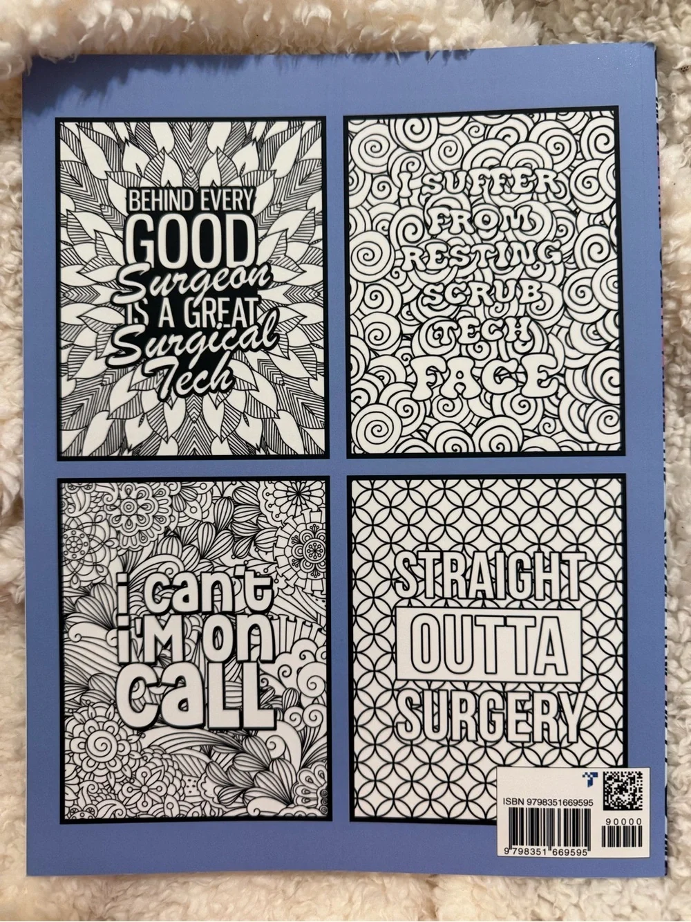 *NEW*  4 pack bundle of Surgical Technician Coloring Books